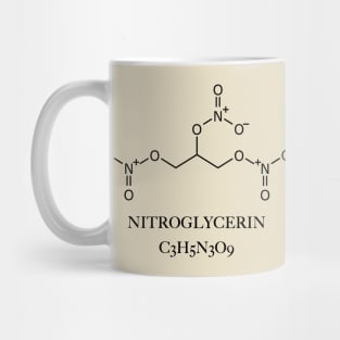 Nitroglycerin Molecule Mug